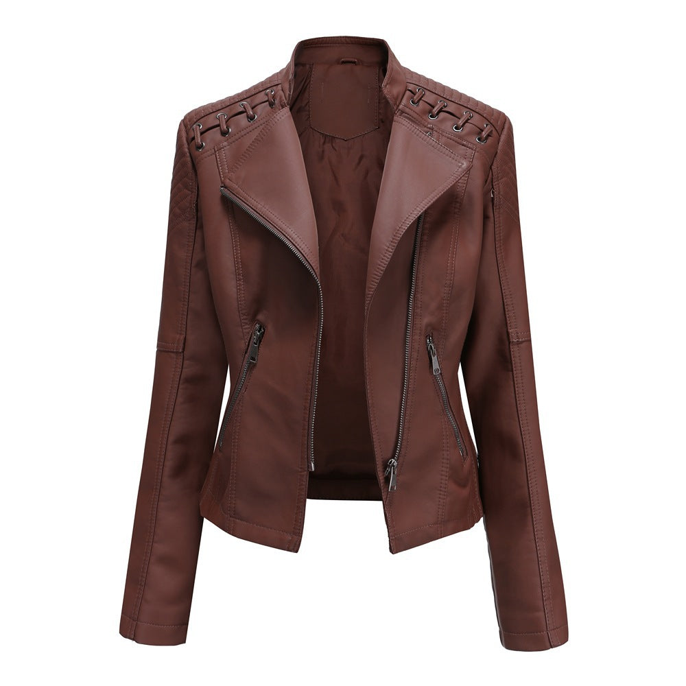 Women's Leather Short Jacket Women's Leather Short Jacket